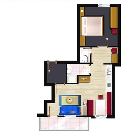 アパート Daisy ザーファウス