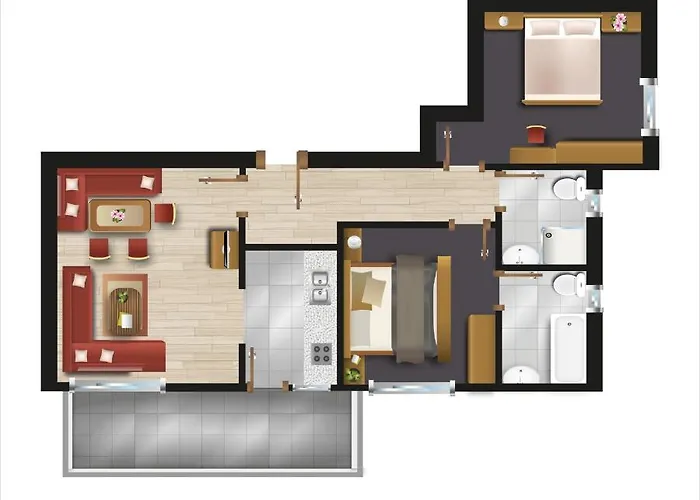 Апартаменты Appartements Daisy