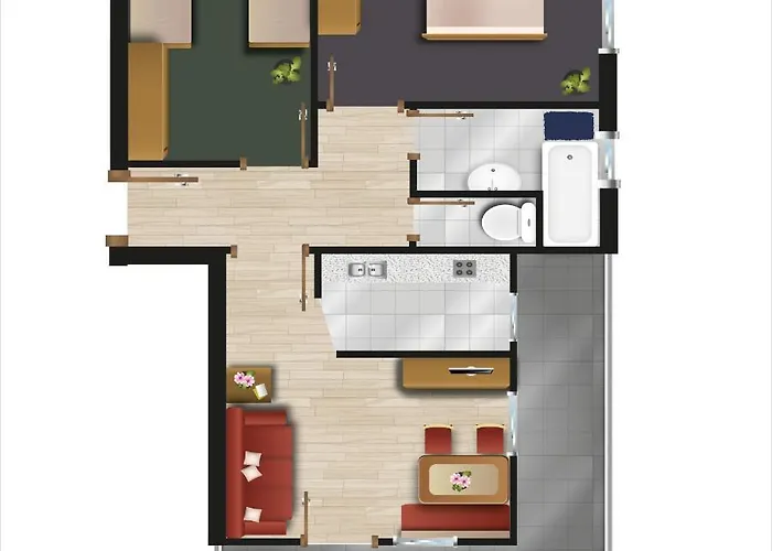 Апартаменты Appartements Daisy Серфаус